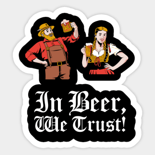 It's Beer O' Clock Sticker